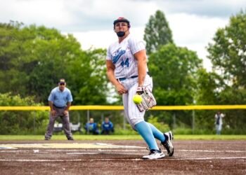 Gatorade player of the year, Lexi Hames pitching