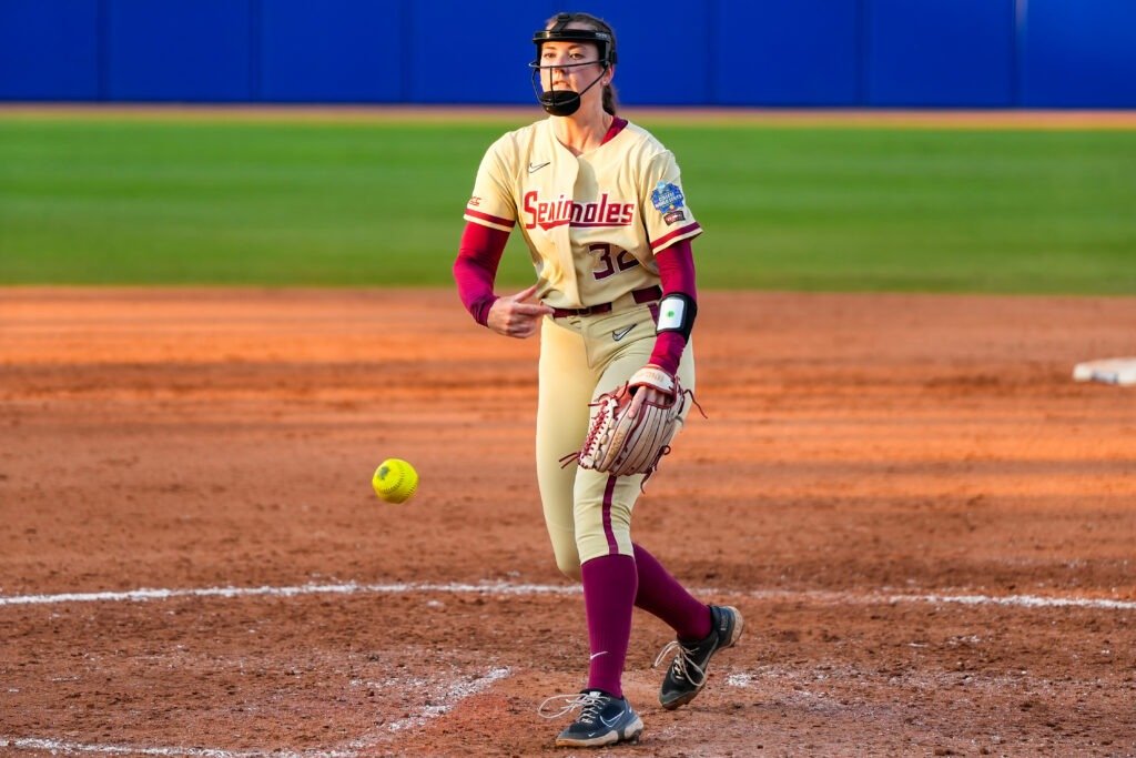 Kat Sandercock pitches for FSU
Fastpitch Wire
