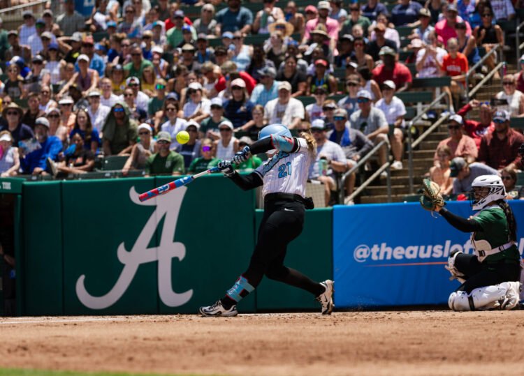 Bandits Erin Coffel swings
