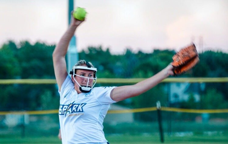 Spark Pitcher Maddie Penta