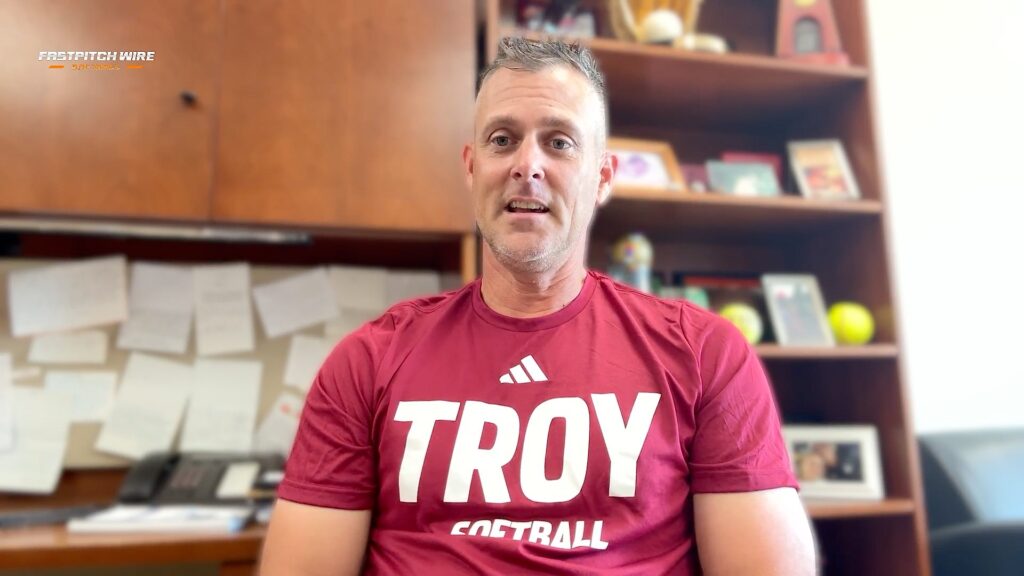 Eric Newell Troy Softball Head Coach